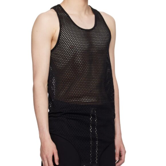 BNWT SS25 RICK OWENS x CHAMPION BASKETBALL TANK L - Picture 10 of 12